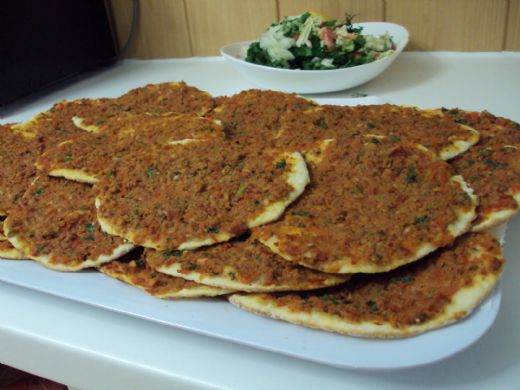 Evde Fndk Lahmacun